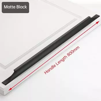 Ручки для шкафов KAK американского стиля черно-золотые