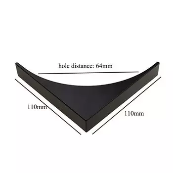 Ручки для мебели алюминиевые золотые черные