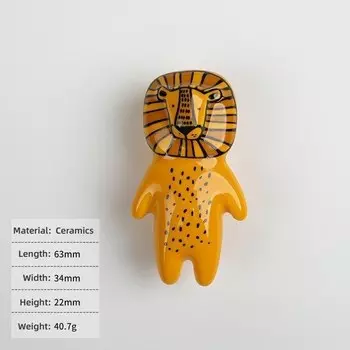 Ручки для мебели MARUAT мультяшные керамические