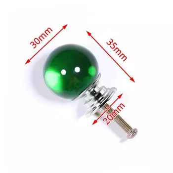 Ручки для мебели NAIERDI хрустальные 30 мм