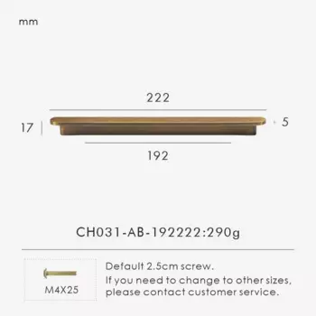 Ручки для ящиков Nurlin из латуни, античная бронза