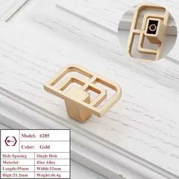 Ручки для шкафов Цинковый сплав