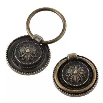 Ручки для шкафов DRELD, античная бронза, 30 мм, 2 шт