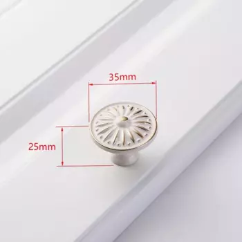 Ручки для шкафов DZSGSP, красные, бронзовые, цинковый сплав