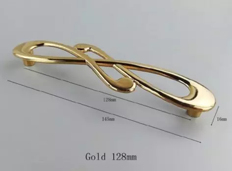 Ручки для шкафов GUJINDA золотые хромированные