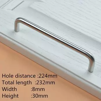 Ручки для шкафов HomeDeco нержавеющая сталь