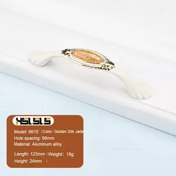 Ручки для шкафов hslsls, цинковый сплав