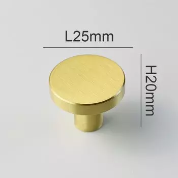 Ручки для шкафов IHOMCASA латунные золотые