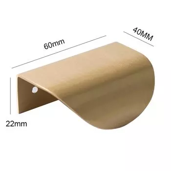 Ручки для шкафов IHOMCASA латунные золотые