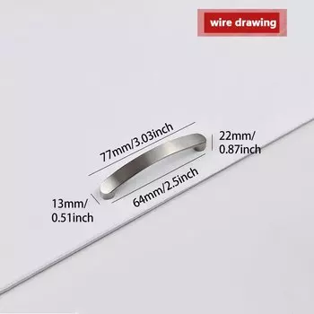 Ручки для шкафов из алюминия