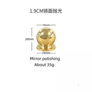 Ручки для шкафов из латуни