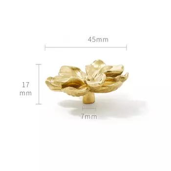 Ручки для шкафов из латуни золото