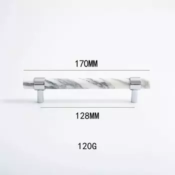 Ручки для шкафов из мрамора и латуни