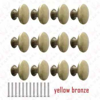 Ручки для шкафов KAK 12 шт., черный цинковый сплав