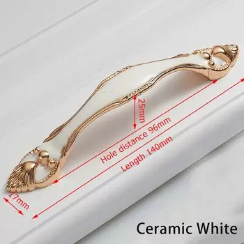 Ручки для шкафов KAK алюминиевый сплав янтарные