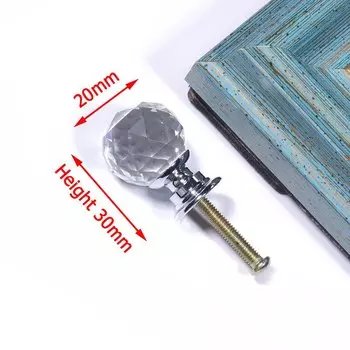 Ручки для шкафов KAK хрустальные