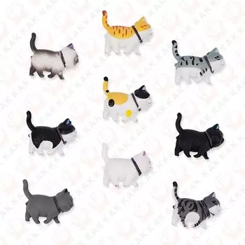 Ручки для шкафов KAK латунные животные