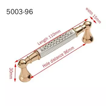 Ручки для шкафов KAK шампань золото