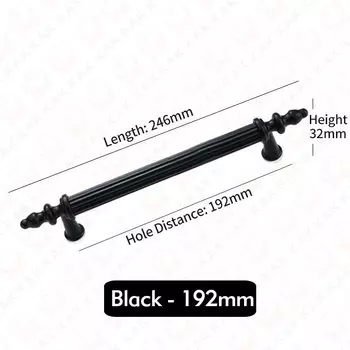 Ручки для шкафов KAK золотые/черные/серебристые/белые