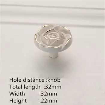 Ручки для шкафов KK & FING цинковый сплав цвета слоновой кости