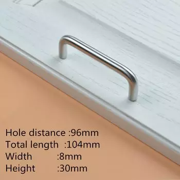 Ручки для шкафов KK & FING нержавеющая сталь 8 мм