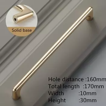 Ручки для шкафов KK&FING золотые цинковые