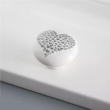 Ручки для шкафов KUNGSPHAN керамические с принтом животных