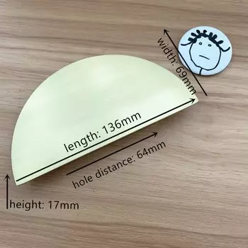 Ручки для шкафов LCH, золотые, черные, цинковый сплав