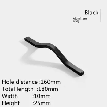 Ручки для шкафов MARUAT из алюминия 180-500 мм