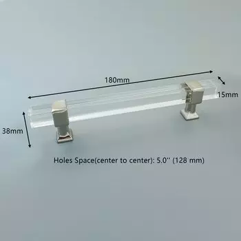 Ручки для шкафов MFYS золотые акриловые