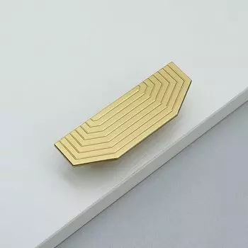 Ручки для шкафов MFYS золотые алюминиевые