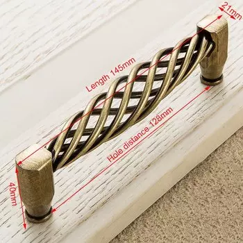 Ручки для шкафов NAIERDI античная бронза