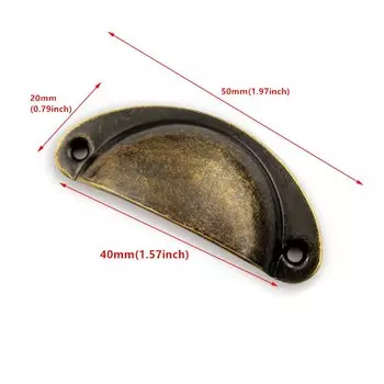 Ручки для шкафов NAIERDI бронзовые 5 шт.