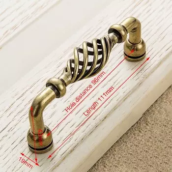 Ручки для шкафов NAIERDI бронзовые