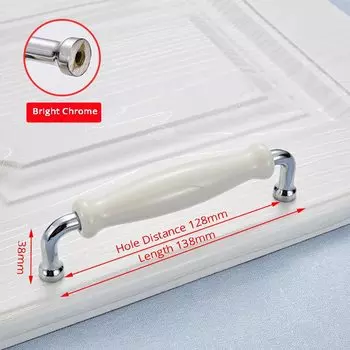 Ручки для шкафов NAIERDI из цинкового сплава и керамики