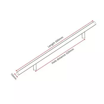 Ручки для шкафов NAIERDI из нержавеющей стали