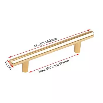 Ручки для шкафов NAIERDI нержавеющая сталь матовый черный золотой