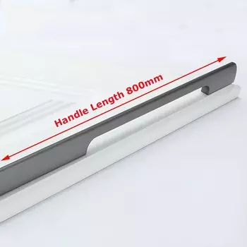 Ручки для шкафов NAIERDI золотые черные алюминиевые