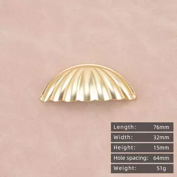 Ручки для шкафов NoEnName_Null золотые/бронзовые