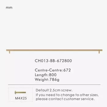 Ручки для шкафов Nurlin из латуни