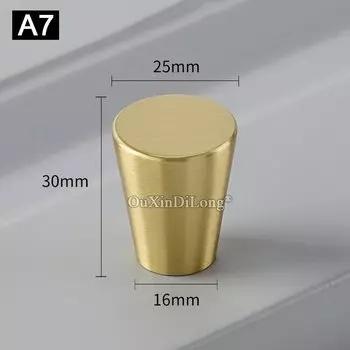 Ручки для шкафов OuXinDiLong, латунь, 10 шт.