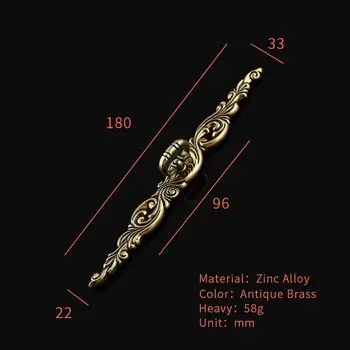 Ручки для шкафов SANTAYA, бронза, цинковый сплав