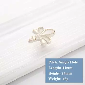 Ручки для шкафов Smernit, цинковый сплав, слоновая кость