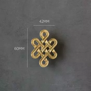 Ручки для шкафов Smernit латунные золотые