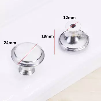 Ручки для шкафов T-образные черные из нержавеющей стали