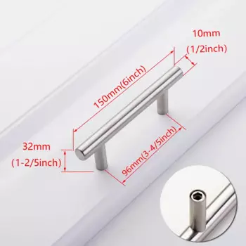 Ручки для шкафов T-образные из нержавеющей стали