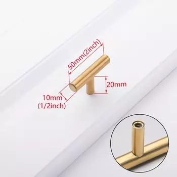 Ручки для шкафов T-образные из нержавеющей стали