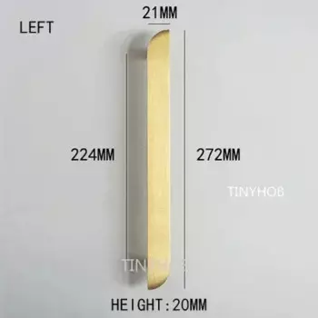 Ручки для шкафов TINYHOB американский стиль латунь золото