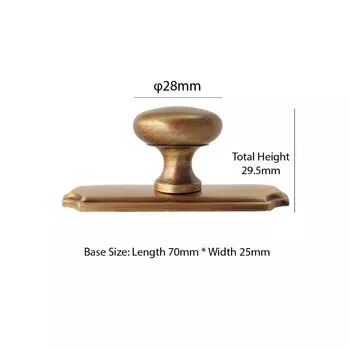 Ручки для шкафов TINYHOB бронзовые латунные