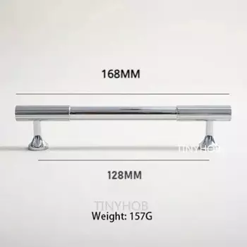 Ручки для шкафов TINYHOB, латунь, хромированные